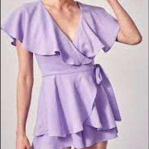 DO+BE open back side tie romper